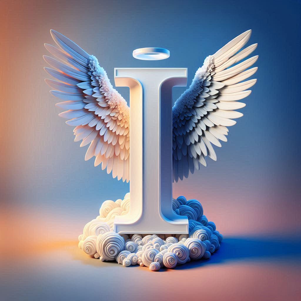 Angel 2 — letter I (variant 2)