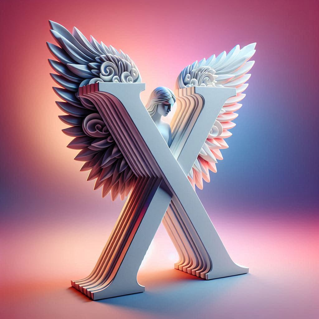 Angel 2 — letter X
