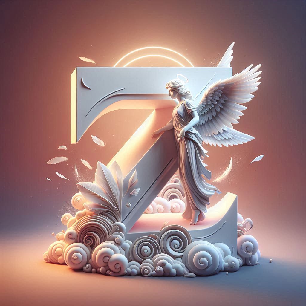 Angel 2 — letter Z (variant 2)