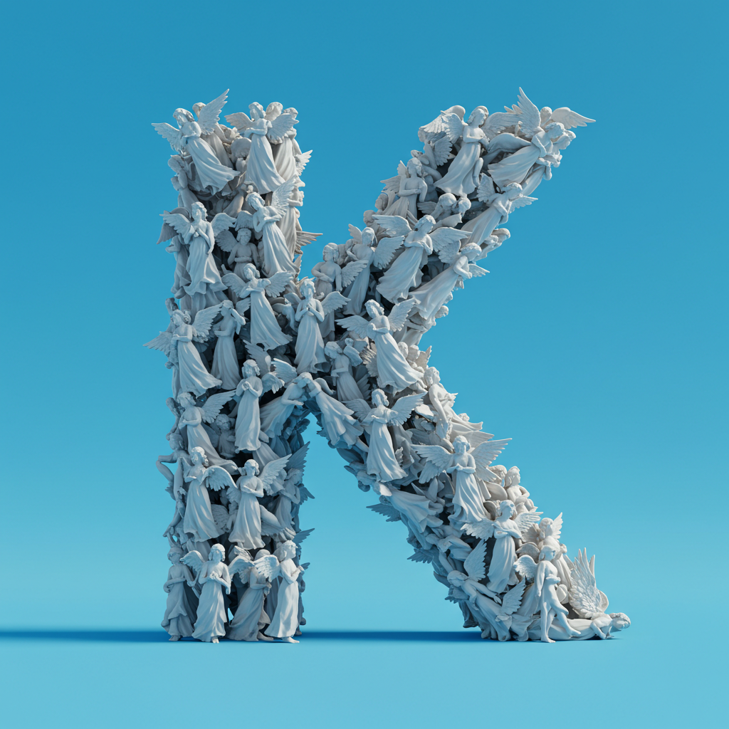 Angel — letter K