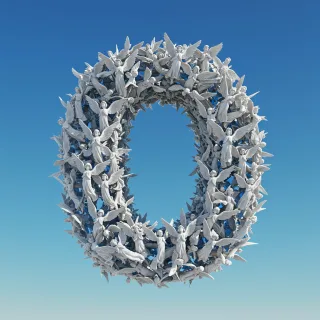 Angel — letter O