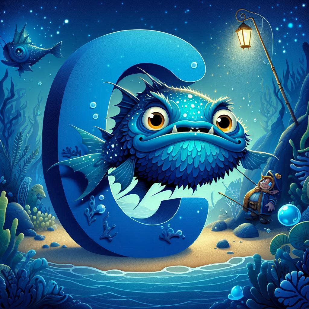 Anglerfish — letter C