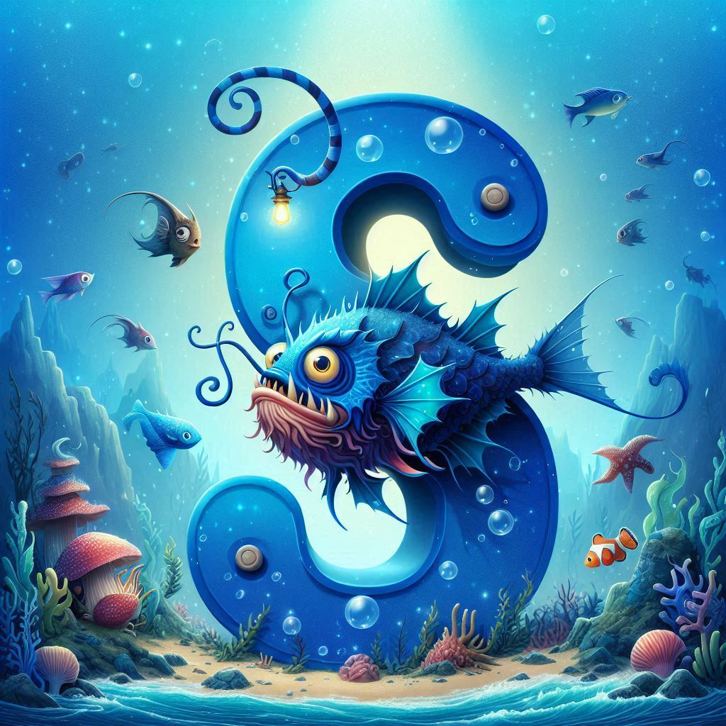 Anglerfish — letter S