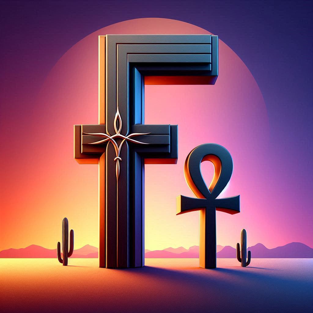 Ankh — letter F