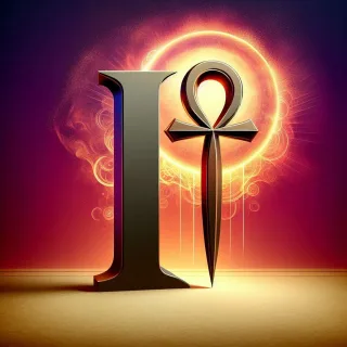 Ankh — letter I