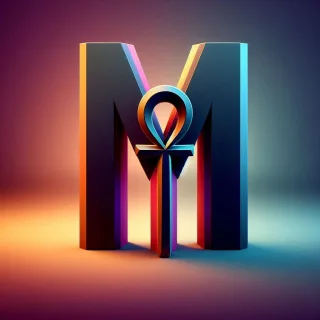Ankh — letter M