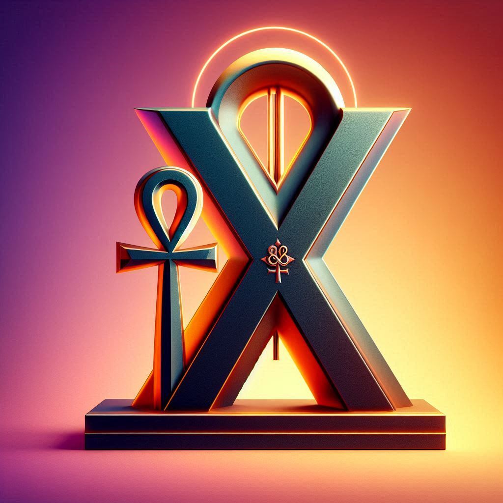 Ankh — letter X