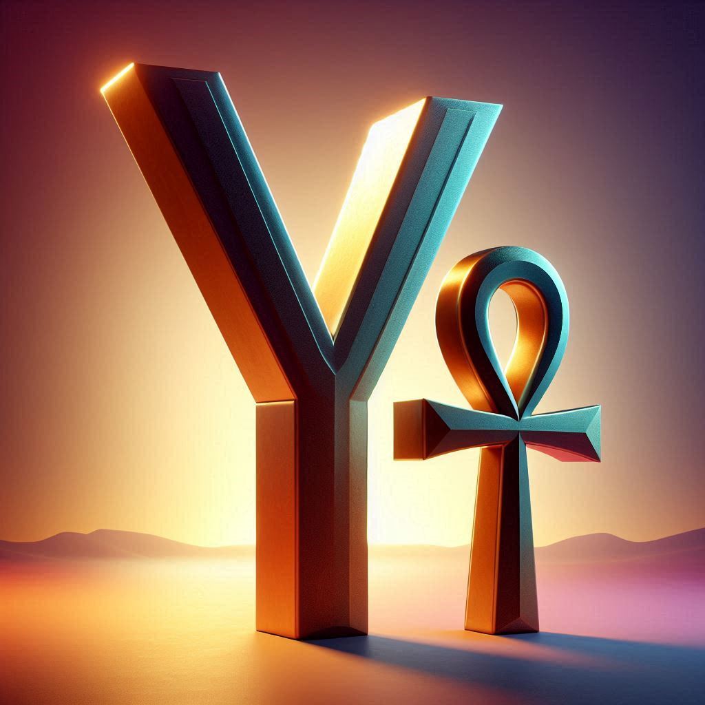 Ankh — letter Y