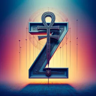 Ankh — letter Z