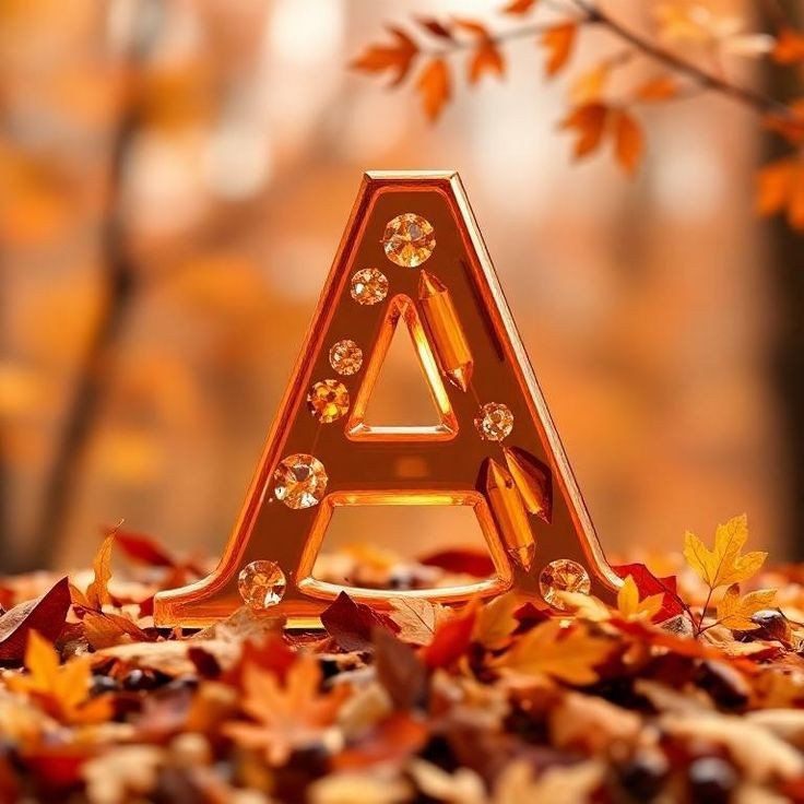 Autumn — letter A