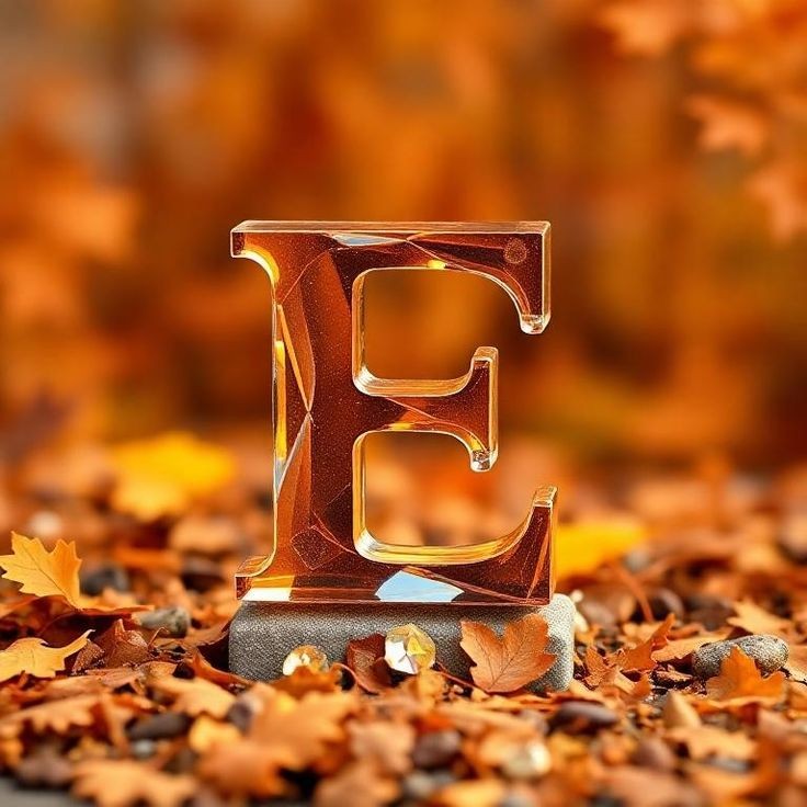 Autumn — letter E