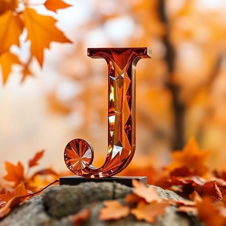 Autumn — letter J