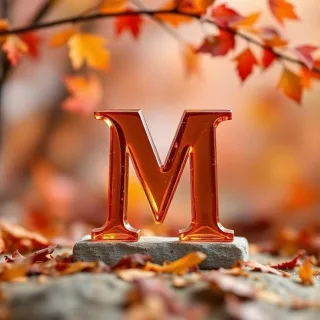 Autumn — letter M