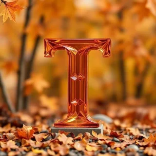 Autumn — letter T