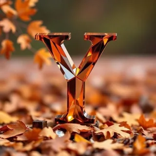 Autumn — letter Y