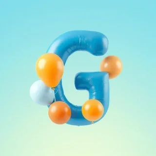 Balloons — letter G