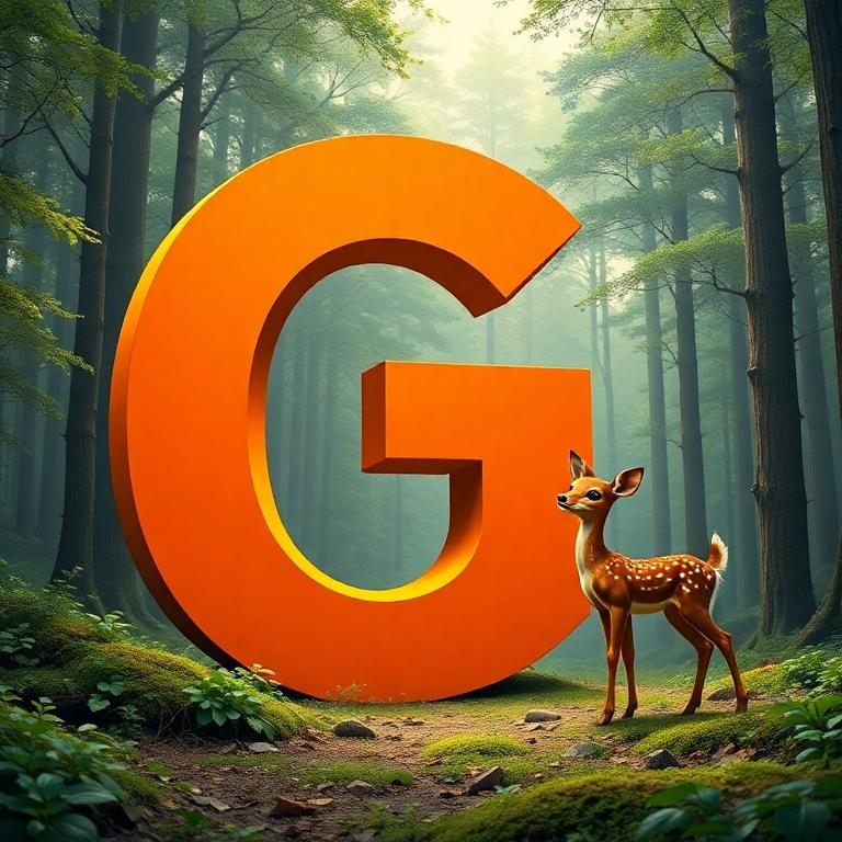 Bambi the Deer — letter G