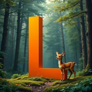 Bambi the Deer — letter L