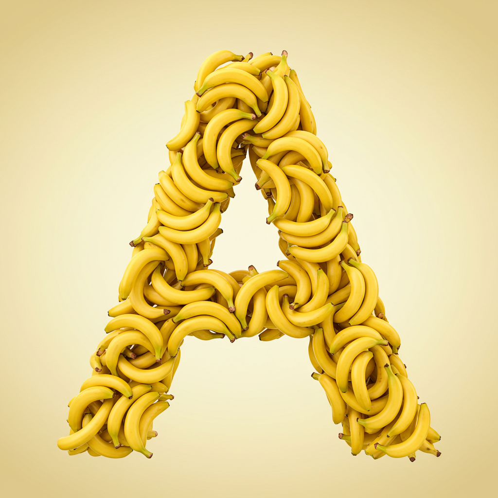 Bananas 2 — letter A