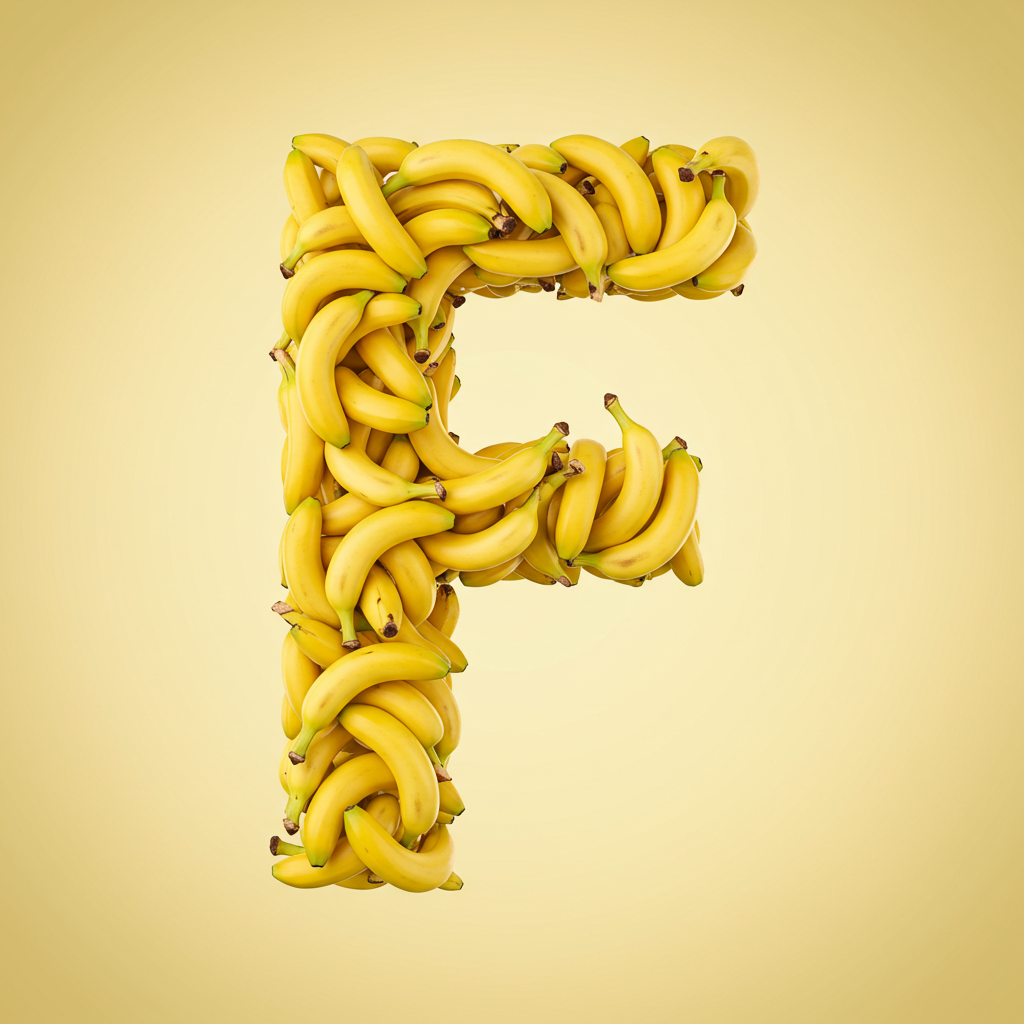 Bananas 2 — letter F