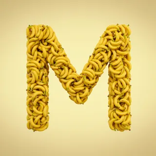 Bananas 2 — letter M
