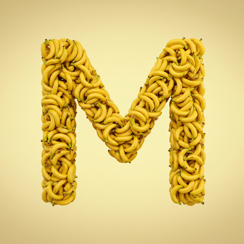 Bananas 2 — letter M