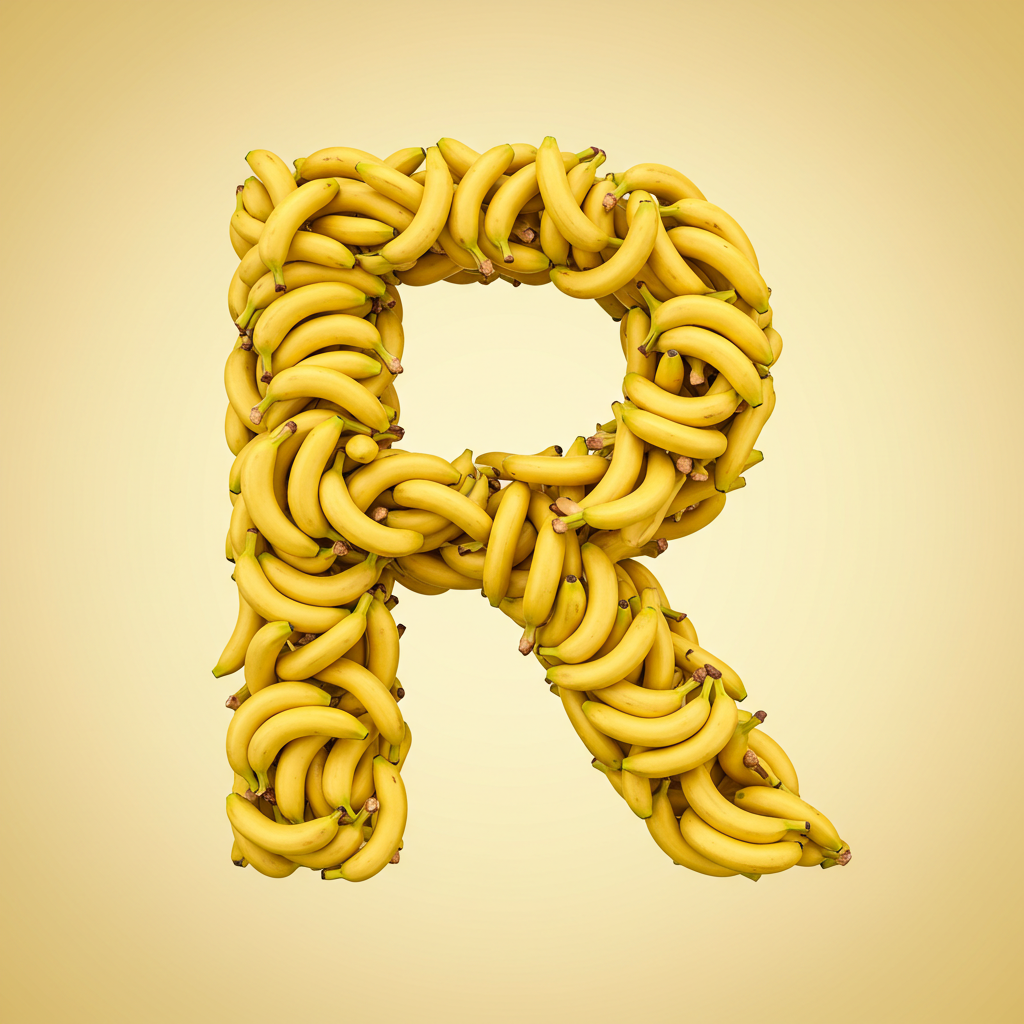 Bananas 2 — letter R