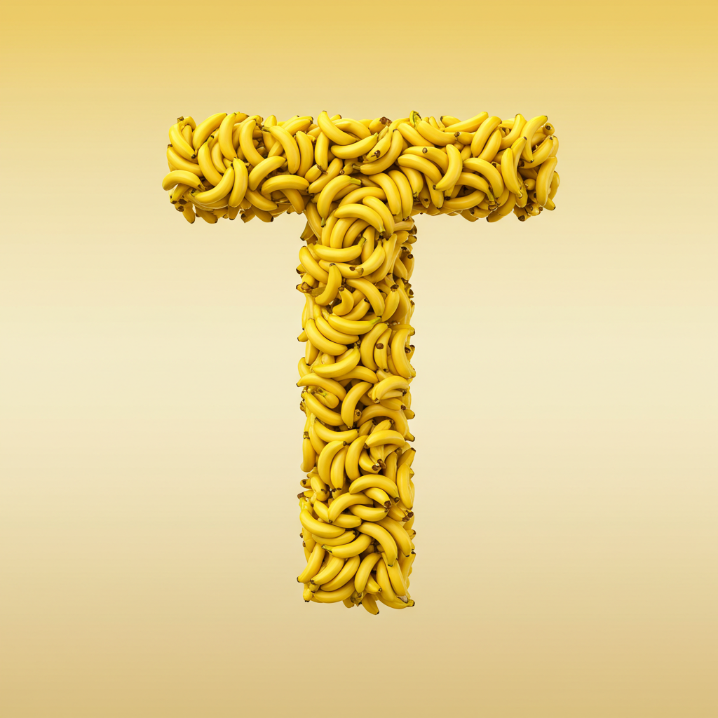 Bananas 2 — letter T