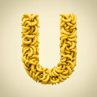 Bananas 2 — letter U