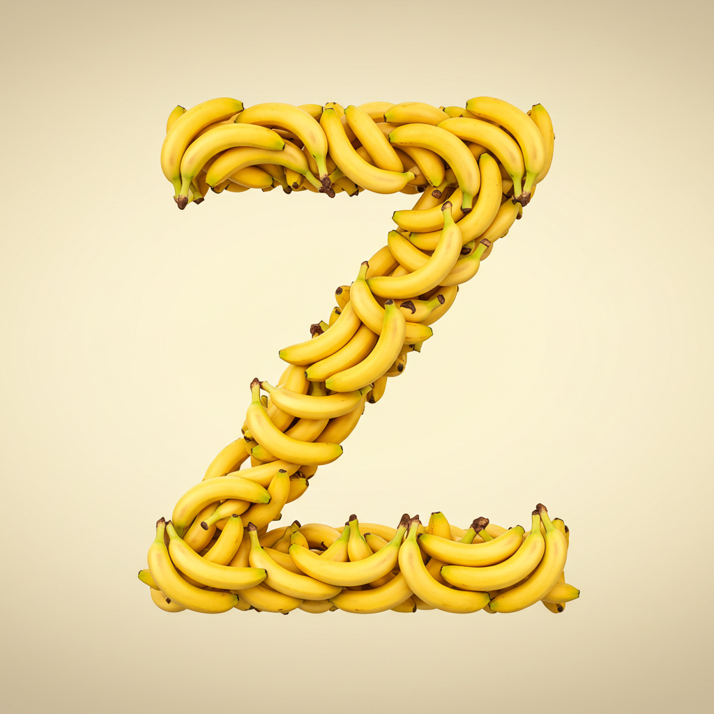 Bananas 2 — letter Z