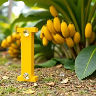 Bananas — letter I