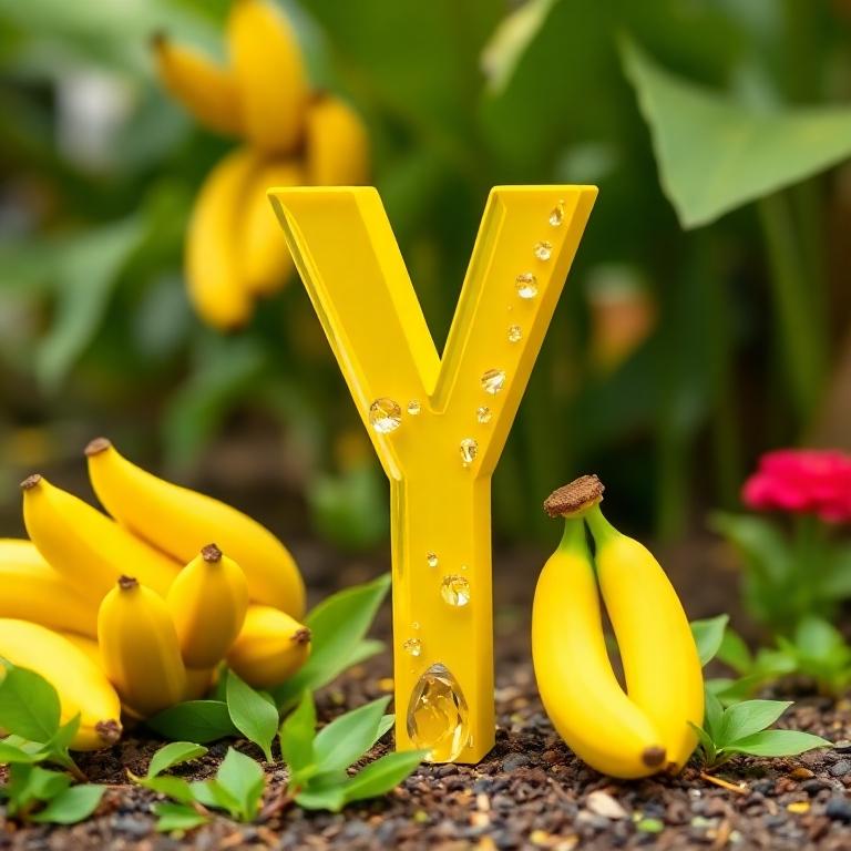 Bananas — letter Y