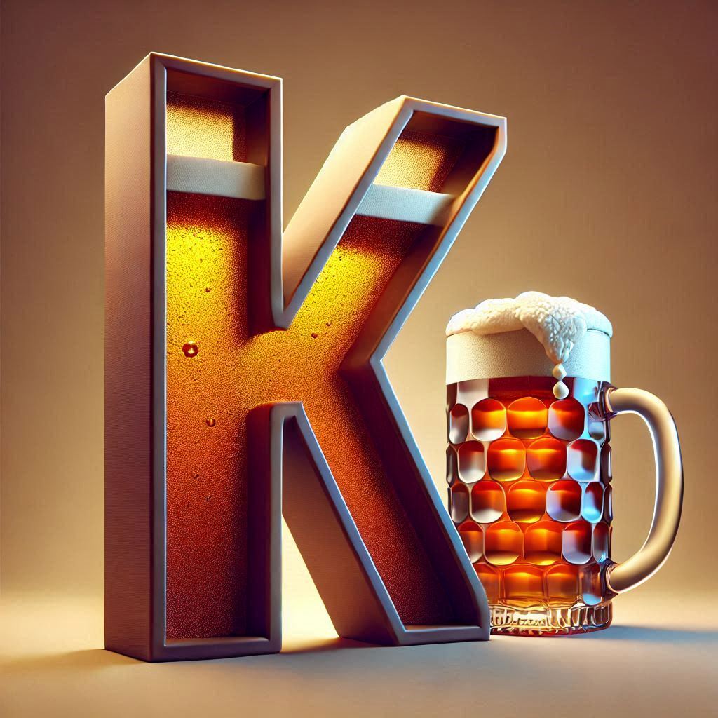 Beer — letter K