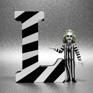 Beetlejuice — letter L