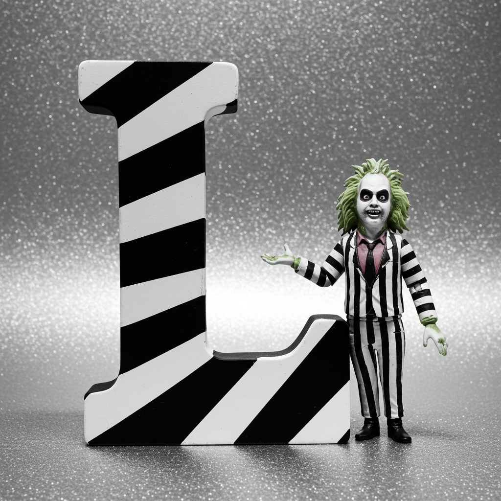 Beetlejuice — letter L