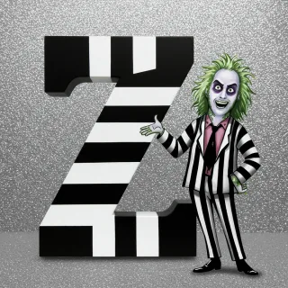 Beetlejuice — letter Z (variant 2)