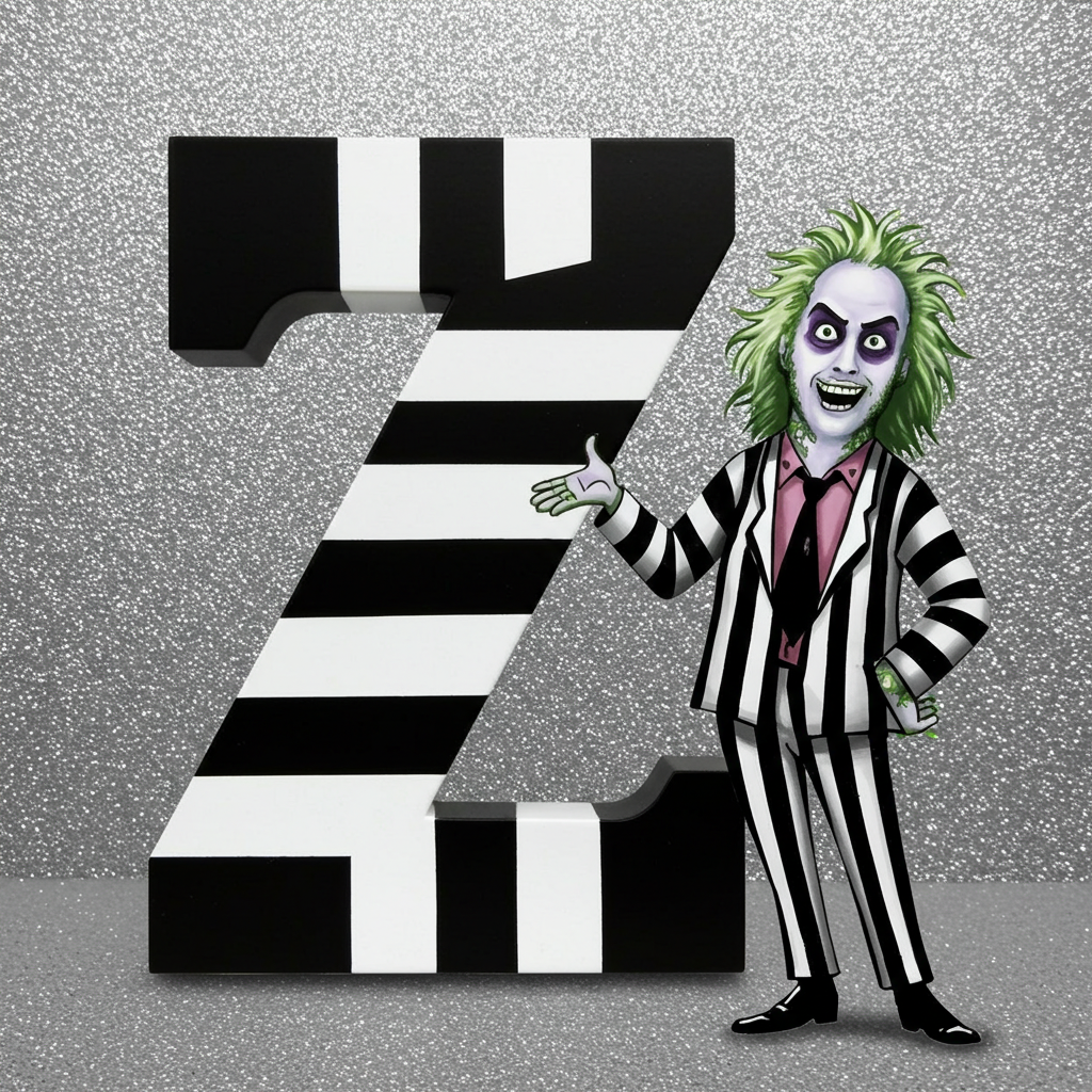 Beetlejuice — letter Z (variant 2)