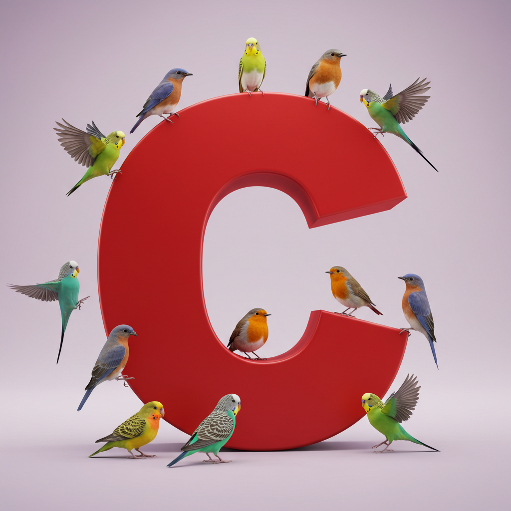 Birds — letter C