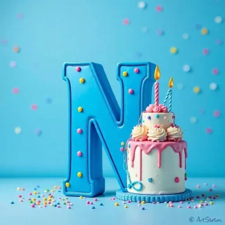 Birthday — letter N