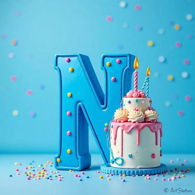 Birthday — letter N