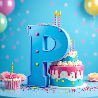 Birthday — letter P