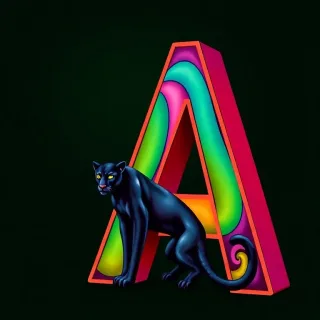 Black panthers — letter A