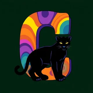 Black panthers — letter C