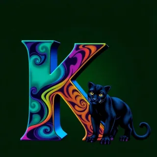 Black panthers — letter K