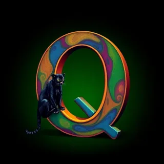 Black panthers — letter Q