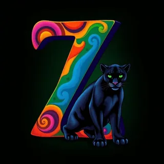 Black panthers — letter Z