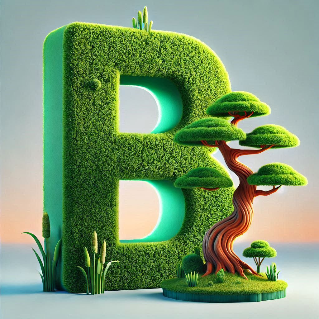 Bonsai — letter B