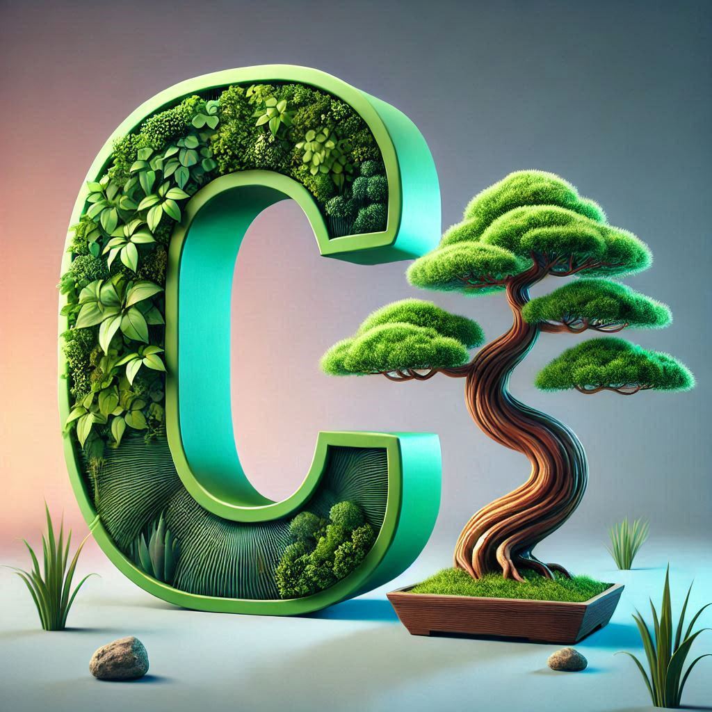 Bonsai — letter C