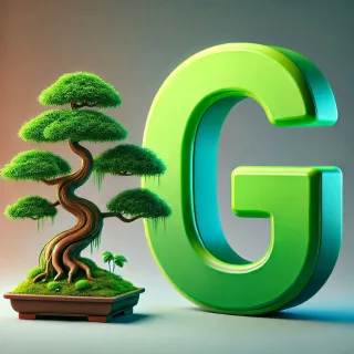 Bonsai — letter G