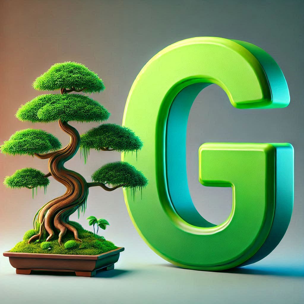 Bonsai — letter G